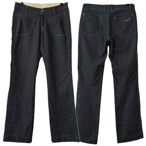 Kuhl Size 4 Regular Smoke Gray Treeline Fuze Wool Cashmere Blend Bootcut Pants